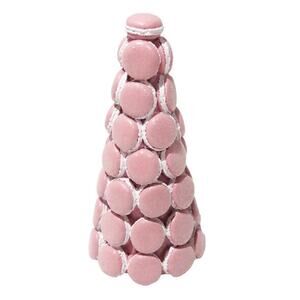 Pink Macaron Cookie Tree 11.5” Christmas Holiday Spring Easter NEW